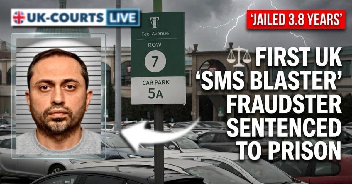 Custody photo image of Mohammed Faiyaz Iqbal, SMS fraudster 