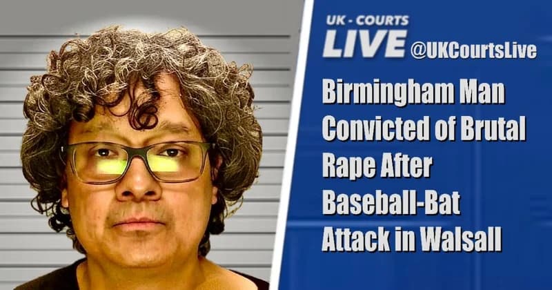 Professional Video Production News thumbnail with headline and image of convicted sex attacker