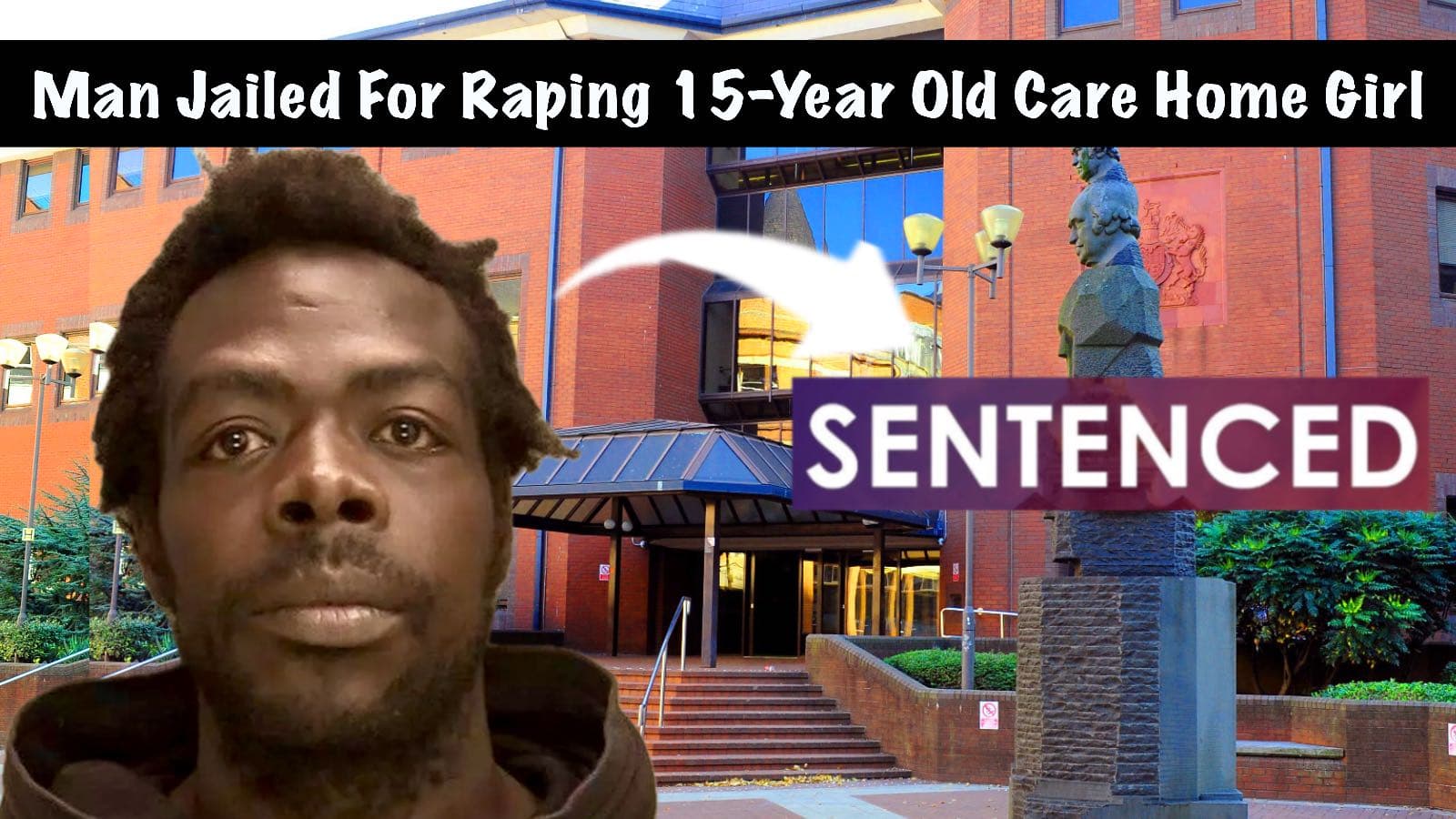 Birmingham Rapist Toray Shotty Douglas jailed at Birmingham Crown Court 