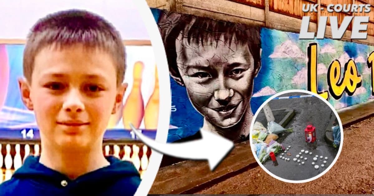 Professional Video Production News thumbnail featuring victim and mural to victim, 12 year old Leo Ross.