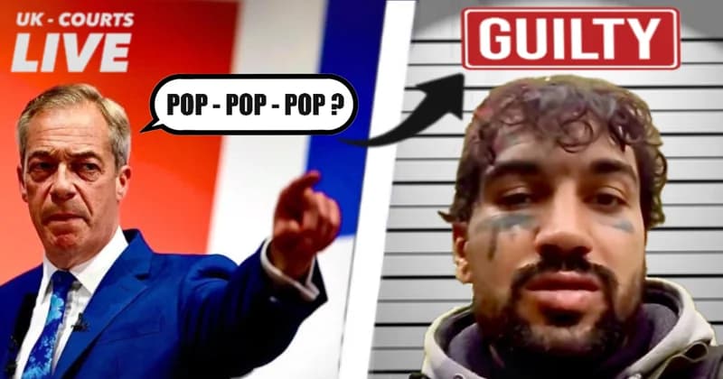 Video Production News Thumbnail of Nigel Farage Deporting Fayaz Khan
