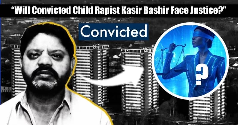 News thumbnail showing convicted child defendant Kasir Bashir