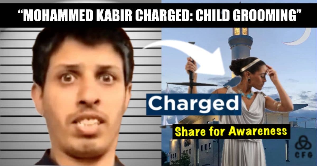 Image of child grooming pedophile MOHAMMED KABIR - share for awareness 