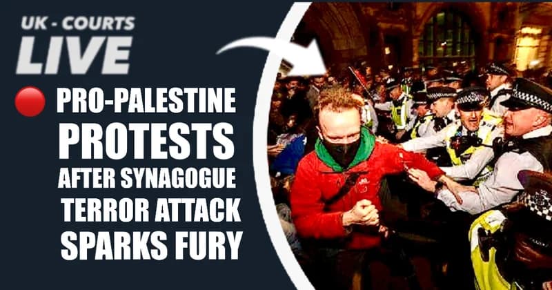 Image of Pro Palestine Protestors Protestors