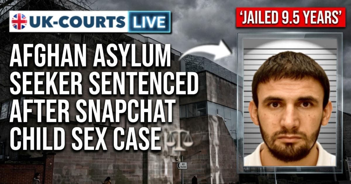 Abdul Khan, Afghan asylum seeker jailed for child rape & online grooming