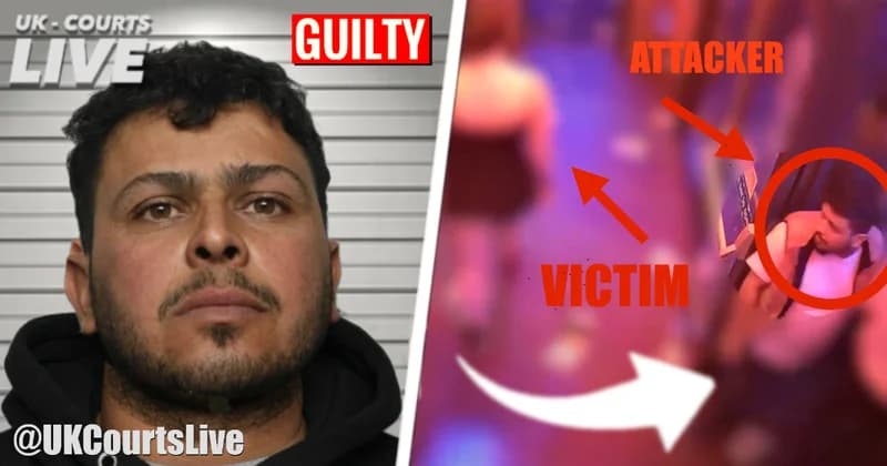 Video Production News Thumbnail of sexual suspect and defendant Syrian asylum seeker Fawaz Alsamaou