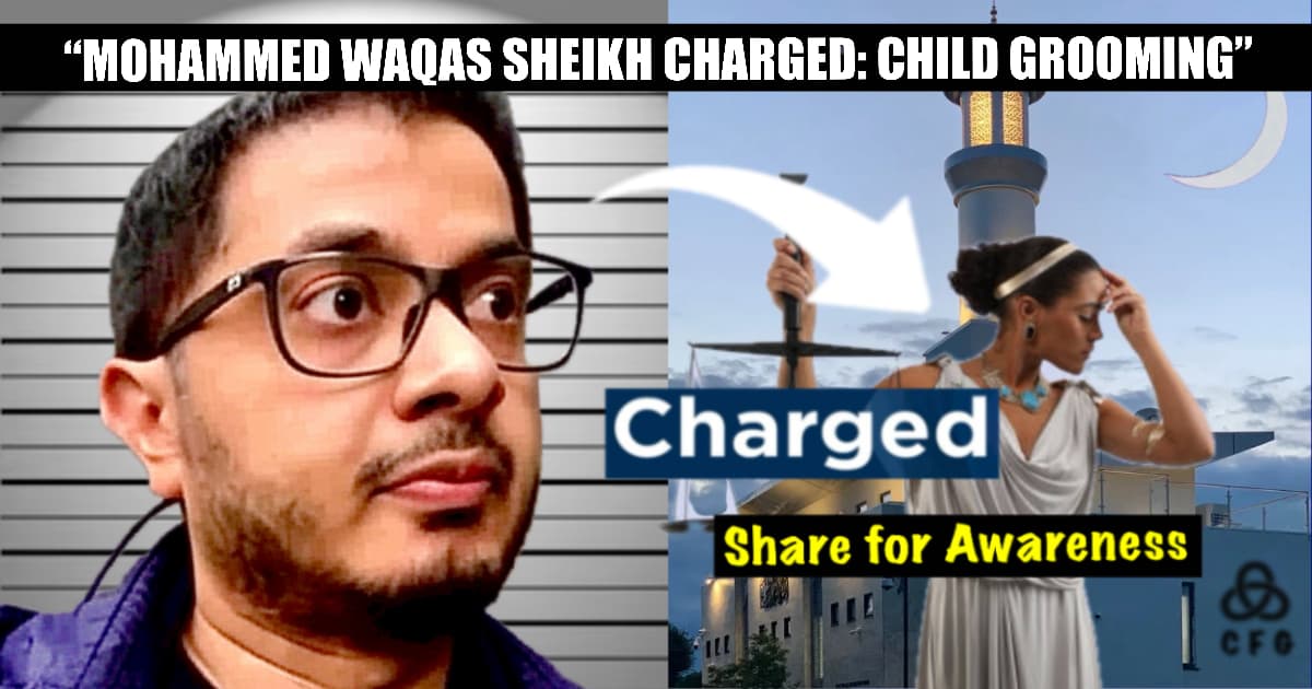 Image of child grooming pedophile MOHAMMED WAQAS SHEIKH - share for awareness 