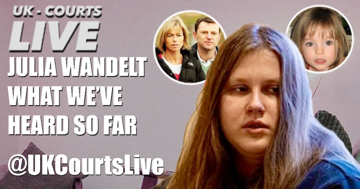 Video Production News thumbnail of Julia Wandelt McCann stalking trial