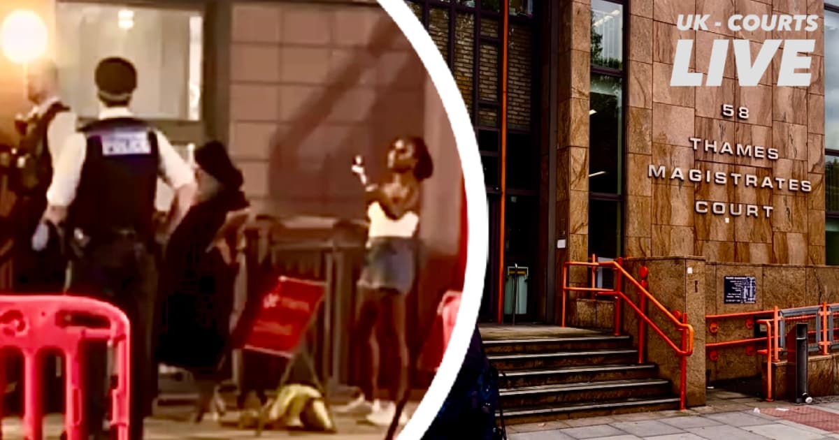 Thumbnail of Asylum arrest scene and Thames Magistrates Court