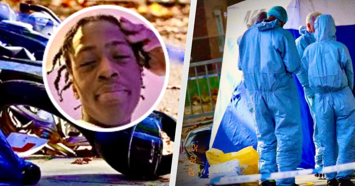 Video Production News Showing the fatal stabbing victim Deonte Mowatt-Slater and the crime scene