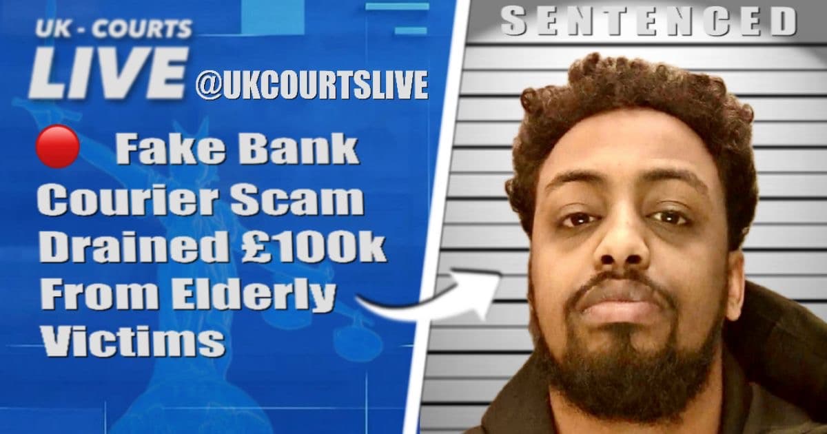 Video Production News headline thumbnail featuring jailed fraudster