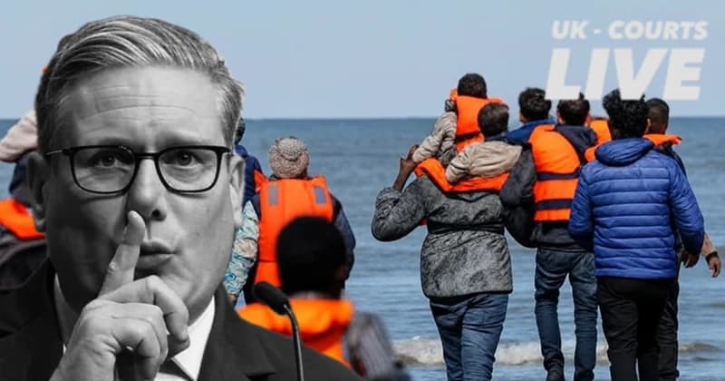 Picture of Prime Minister Keir Stared keeping the truth from Asylum Seekers