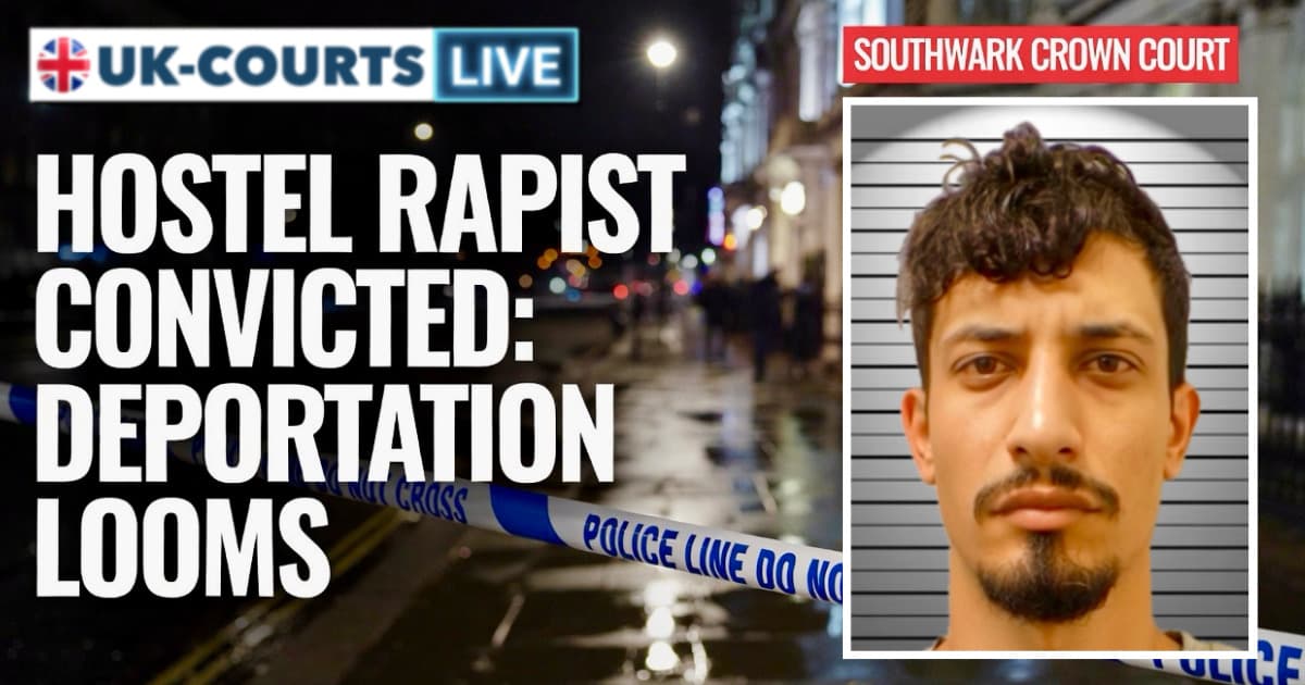 Image of Afghan immigrant hostel rapist 