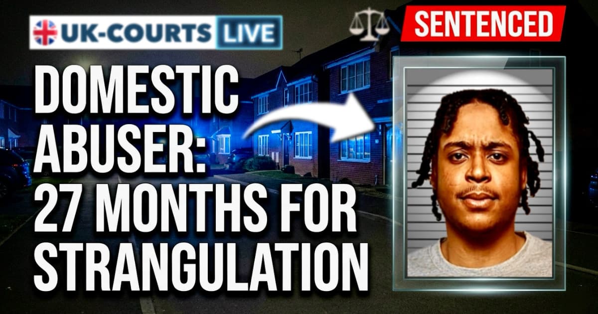 Image of jailed violent domestic abuserWaheed Amodu, 23, 