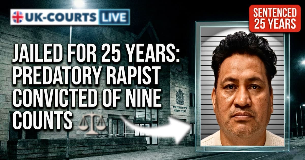 Image of jailed Birmingham Rapist Juma Ahmadi