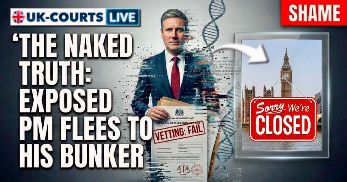 Image of naked and shamed Kier Starmer 