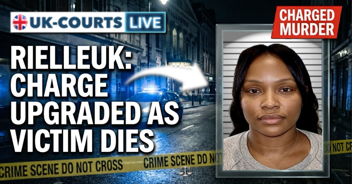 Image of RielleUK AKA Gabrielle Carrington, charged with murder 