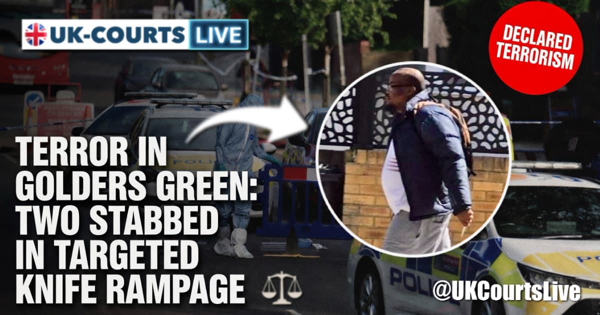 Image of Golders Green Knifeman Terrorist 