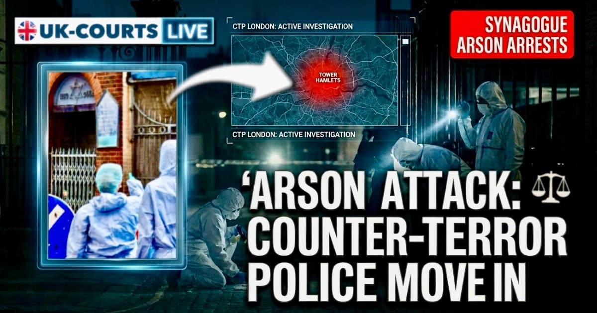 Image of Tower Hamlet Synagogue Arsok Attack