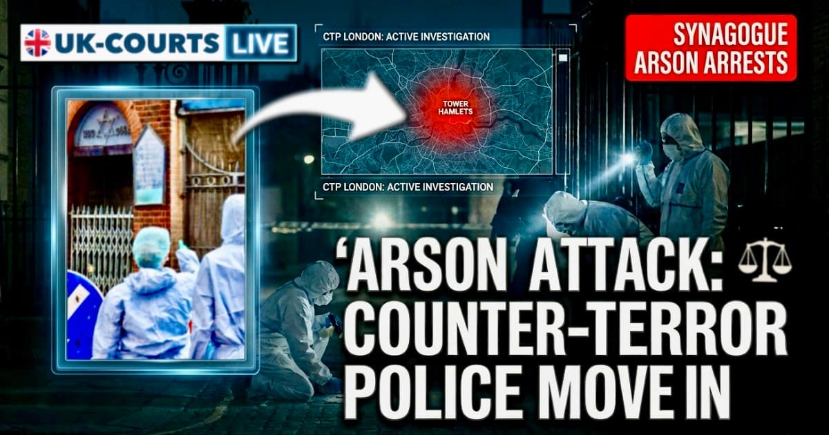 Image of Tower Hamlet Synagogue Arsok Attack 