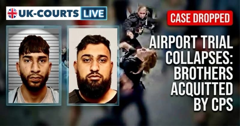 Image of Manchester Airport Attackers Mohammed Fahir Amaaz and his brother Muhammad Amaad