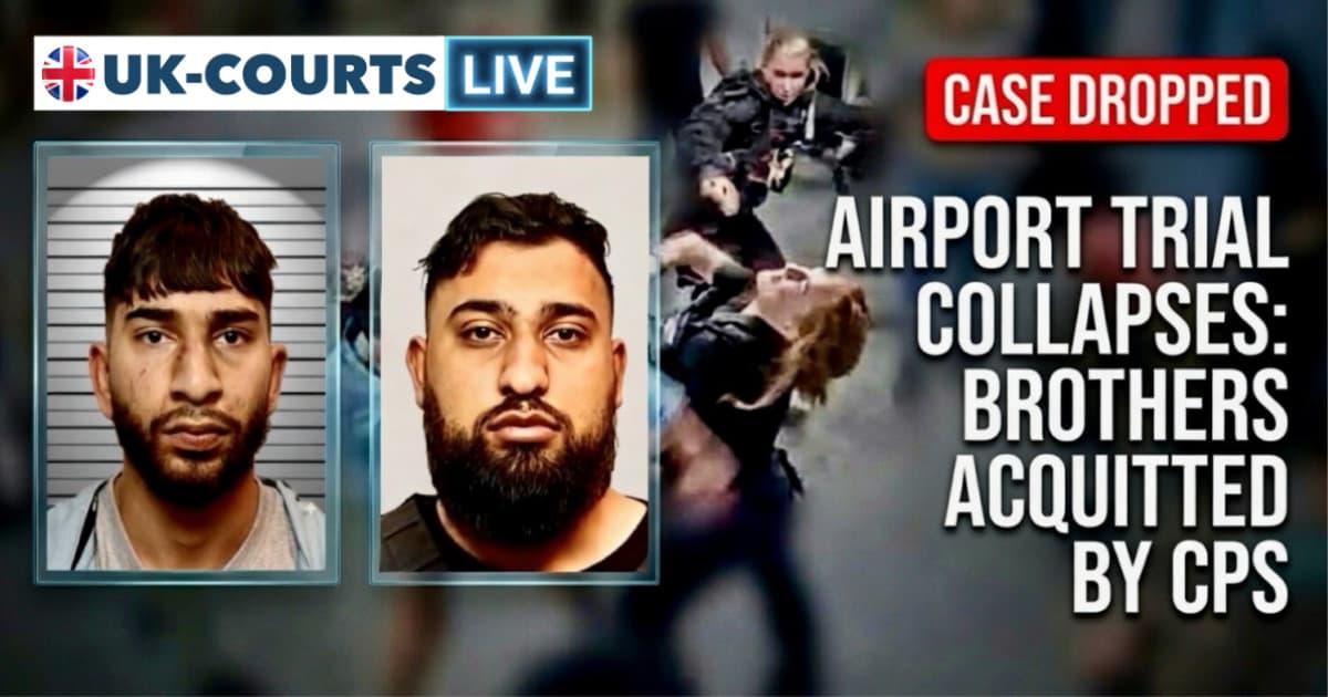 Image of Manchester Airport Attackers Mohammed Fahir Amaaz and his brother Muhammad Amaad