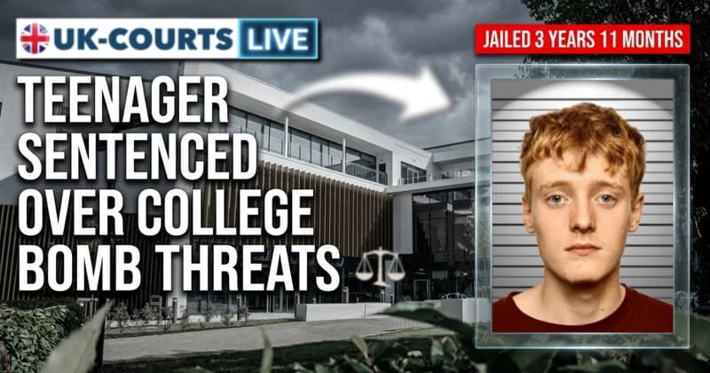 Image of Jailed Bomb maker Jagger Strang