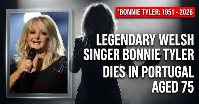 Image of total eclipse of the heart singer Bonnie Tyler 