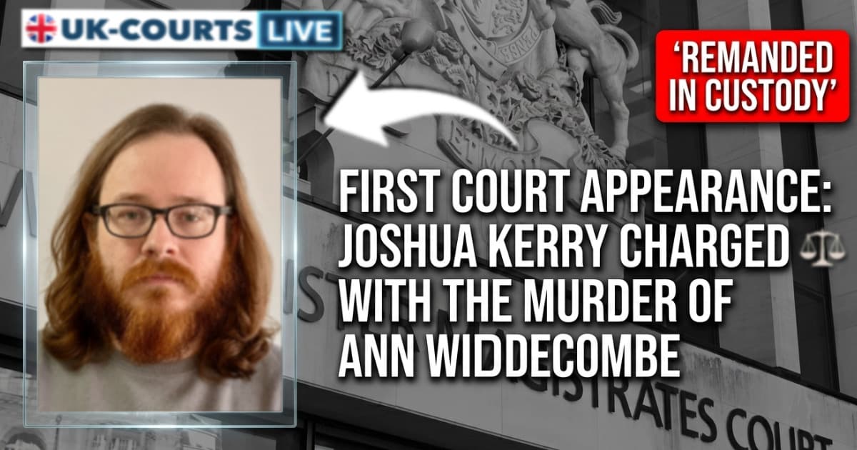 Image of Ann Widdicombe murder suspect Joshua Kerry