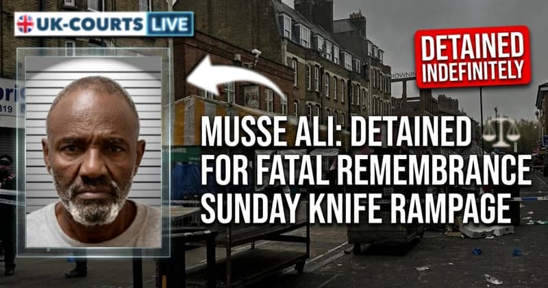 Image of convicted murderer Musse Ali