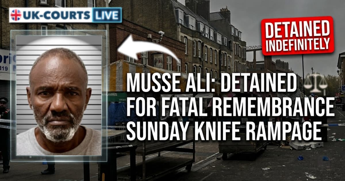 Image of convicted murderer Musse Ali