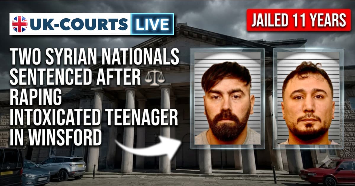 Image of convicted and jailed rapists Dilgash Adil and Diyar Mohammed Abdulsalm
