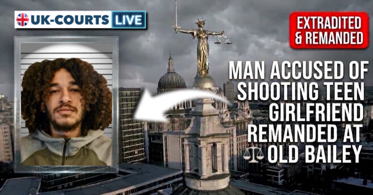 Image of extradited and renamed accused murderer  