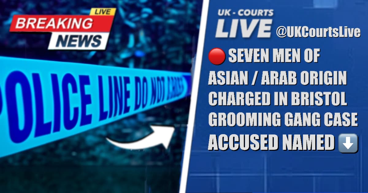 Video Production News Thumbnail of Breaking News of Muslim Grooming gang