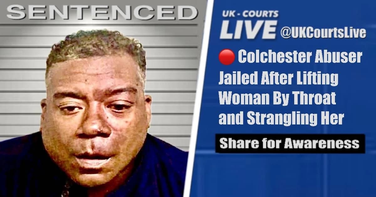 Professional Video Production News title thumbnail featuring jailed abuser