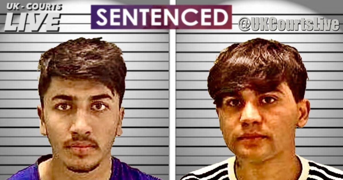 Jan Jahanzeb (L) and Israr Niazal (R) – the two Afghan small-boat migrants jailed for dragging a screaming 15-year-old girl into bushes and raping her in Leamington Spa