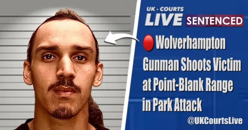 Professional Video Production News thumbnail featuring jailed gunman who shot victim at point blank range