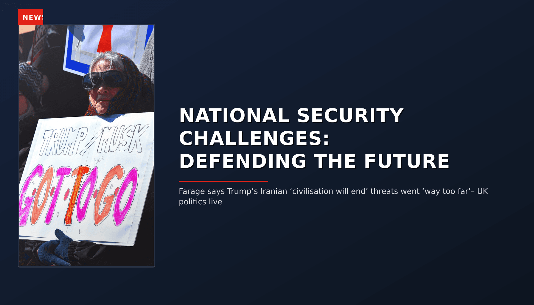 NEWS: NATIONAL SECURITY CHALLENGES: DEFENDING THE FUTURE — VPNews