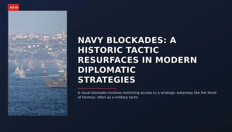 News: Navy Blockades: A Historic Tactic Resurfaces In Modern Diplomatic Strategies — Vpnews