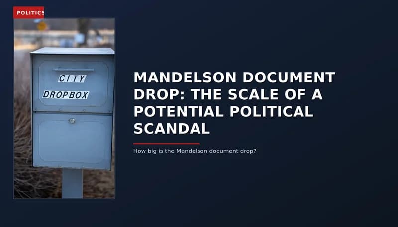 POLITICS: MANDELSON DOCUMENT DROP: THE SCALE OF A POTENTIAL POLITICAL SCANDAL — VPNews