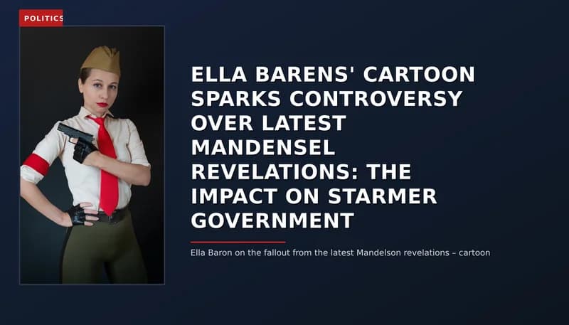 POLITICS: ELLA BARENS' CARTOON SPARKS CONTROVERSY OVER LATEST MANDENSEL REVELATIONS: THE IMPACT ON S — VPNews