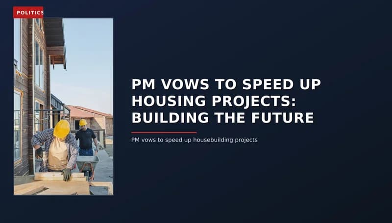 POLITICS: PM VOWS TO SPEED UP HOUSING PROJECTS: BUILDING THE FUTURE — VPNews