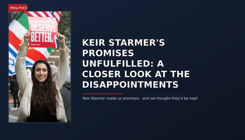 POLITICS: KEIR STARMER'S PROMISES UNFULFILLED: A CLOSER LOOK AT THE DISAPPOINTMENTS — VPNews