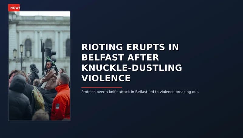 NEWS: RIOTING ERUPTS IN BELFAST AFTER KNUCKLE-DUSTLING VIOLENCE — VPNews