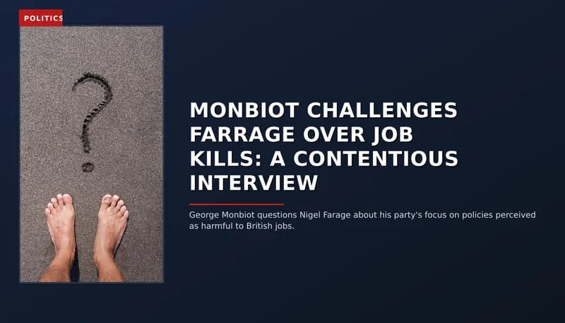 POLITICS: MONBIOT CHALLENGES FARRAGE OVER JOB KILLS: A CONTENTIOUS INTERVIEW — VPNews