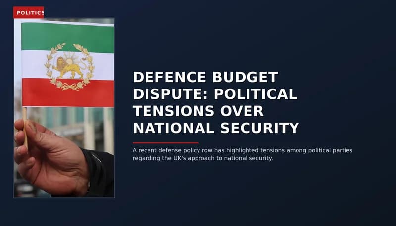 POLITICS: DEFENCE BUDGET DISPUTE: POLITICAL TENSIONS OVER NATIONAL SECURITY — VPNews