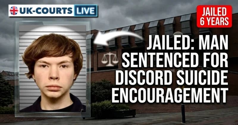 News thumbnail featuring Dylan Phelan, jailed for encouraging a suicide.