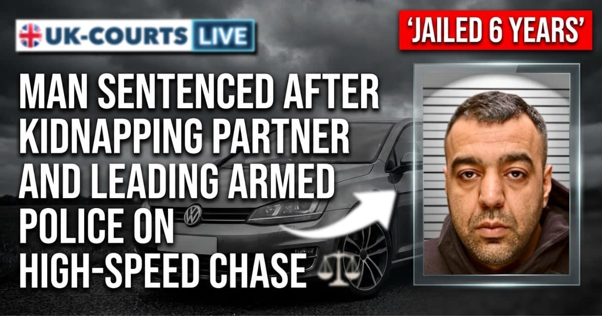 Image of Aamir Mahmood, jail for kidnap of partner and police chase