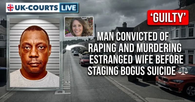 Michael Thompson, guilty of raping & murdering estranged wife Kimberley