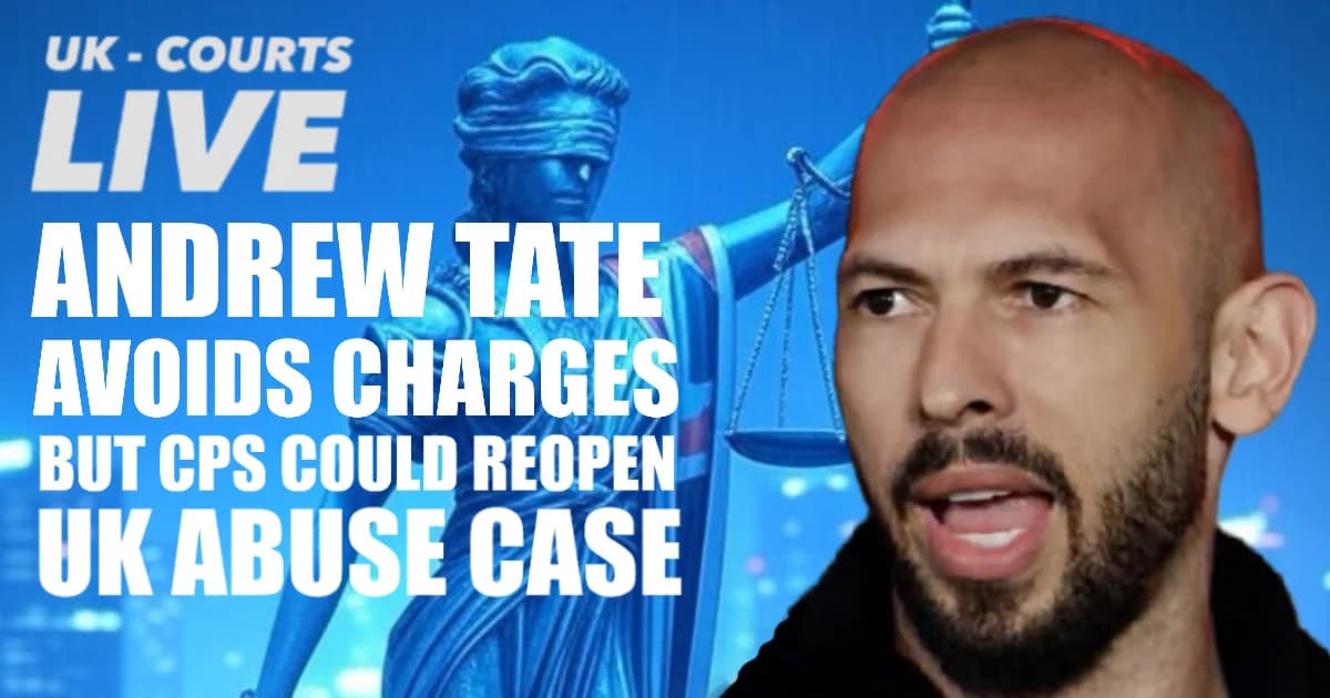 Video Prioduction News Thumbnail showing TopG Andrew Tate